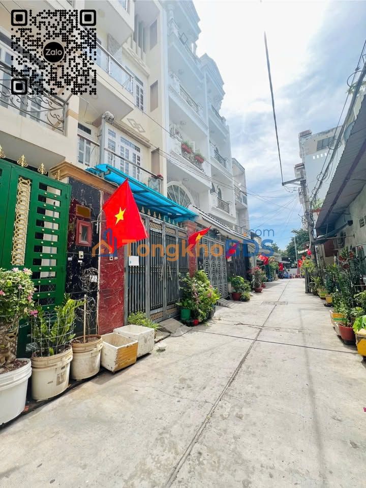 Townhouse Tân Hòa Đông Bình Tân 64m² 6.99 tỷ - Full nội thất