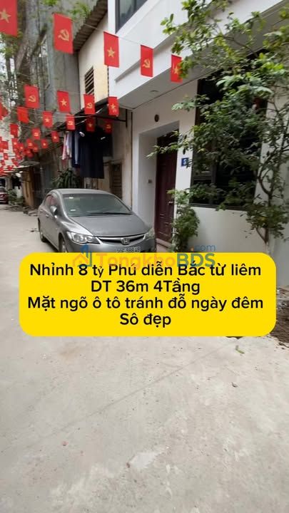 Nhà riêng Phú Diễn 36m² giá 8 tỷ - Ô tô tránh