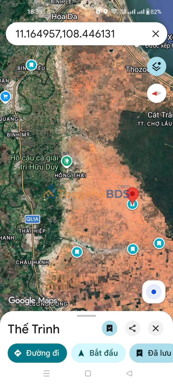 Đất Hồng Thái Bắc Bình 5,6ha/6,22 tỷ - Tiềm năng tăng giá