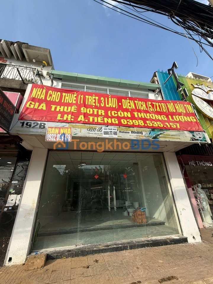 Nhà phố CMT8 Quận 10 375m2 90 triệu - Mặt tiền kinh doanh