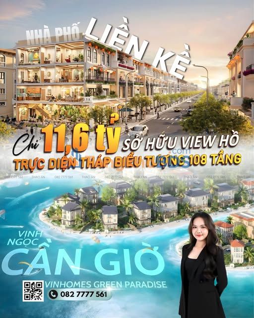 Townhouse Vinhomes Central Park P.22 100m² 11,6 tỷ - Mặt tiền kinh doanh