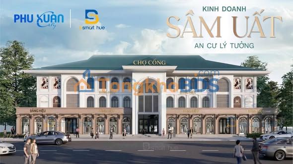 Shophouse Phú Xuân City Huế 132m² – Mặt tiền kinh doanh