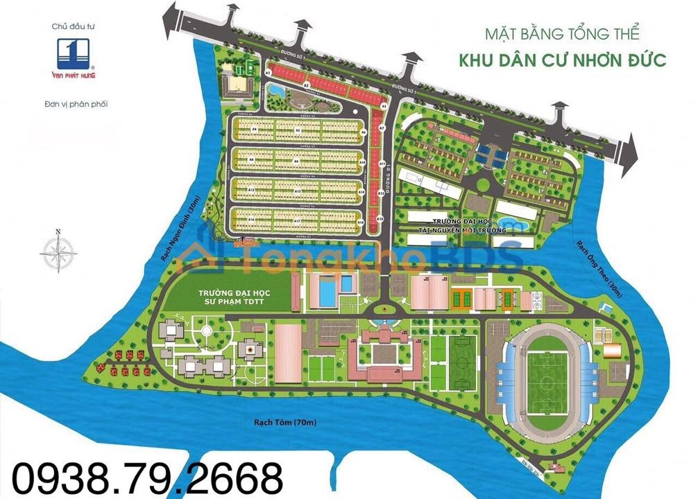 Shophouse Nhơn Đức Nhà Bè 150m² - Kinh doanh/Cho thuê, 5 tầng, 12 tỷ