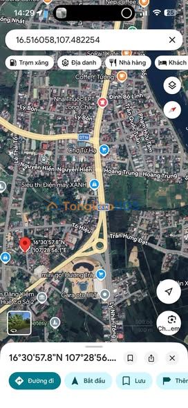 Đất Nền Tứ Hạ, Huế - 152.8m² 2 Mặt Tiền, Giá Tốt 1.2 Tỷ