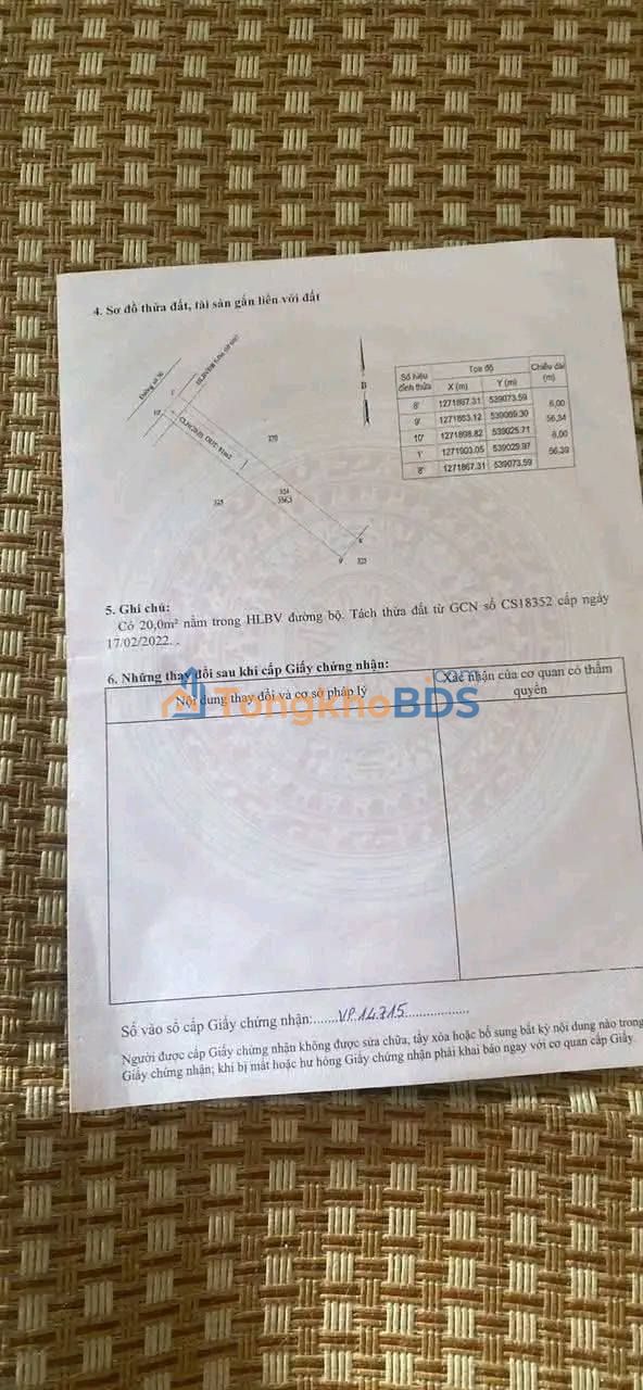 Đất nền Minh Hưng Chơn Thành 336m² 1 tỷ - Đường to ô tô