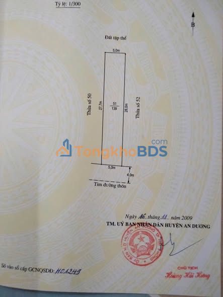 Đất Mương An Kim Hải, An Hải 139m² 3.6 tỷ - Tiềm năng tăng giá