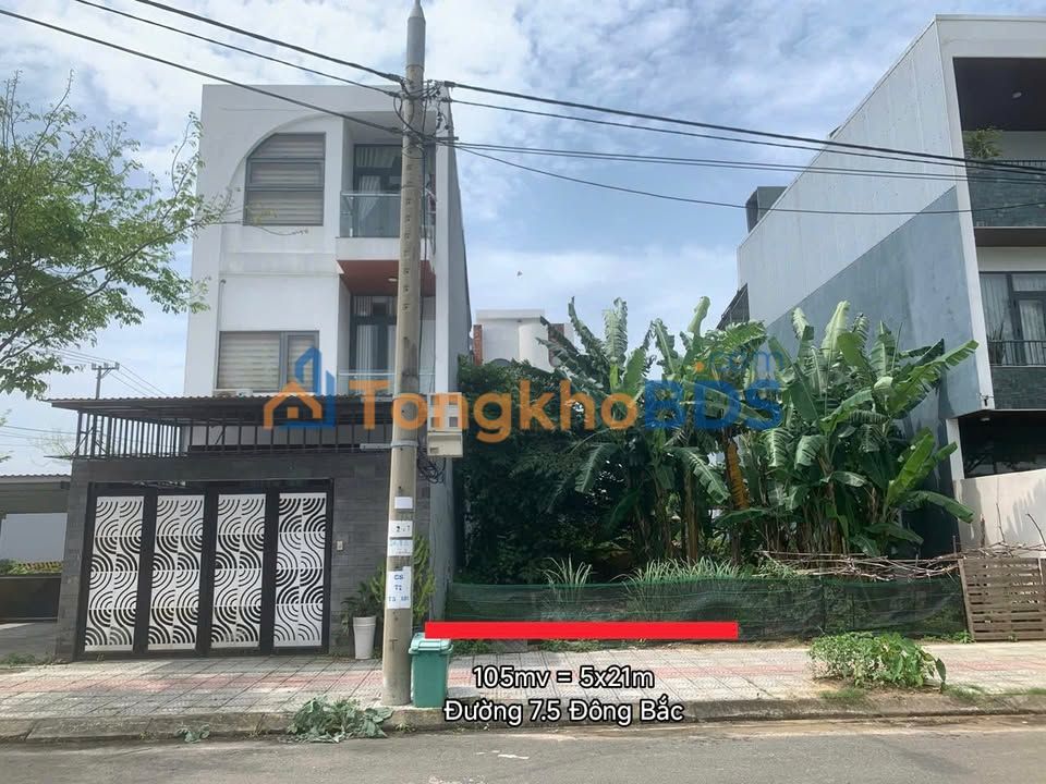 Đất Vũ Trọng Hối Nam Hoà Xuân 105m² 6 tỷ - Sổ đỏ chính chủ