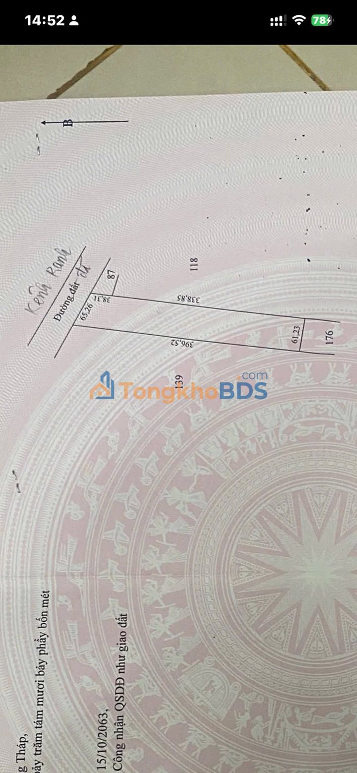 Đất vườn Trường Xuân Tháp Mười 22.000m² 6.6 tỷ - Giá đầu tư tốt