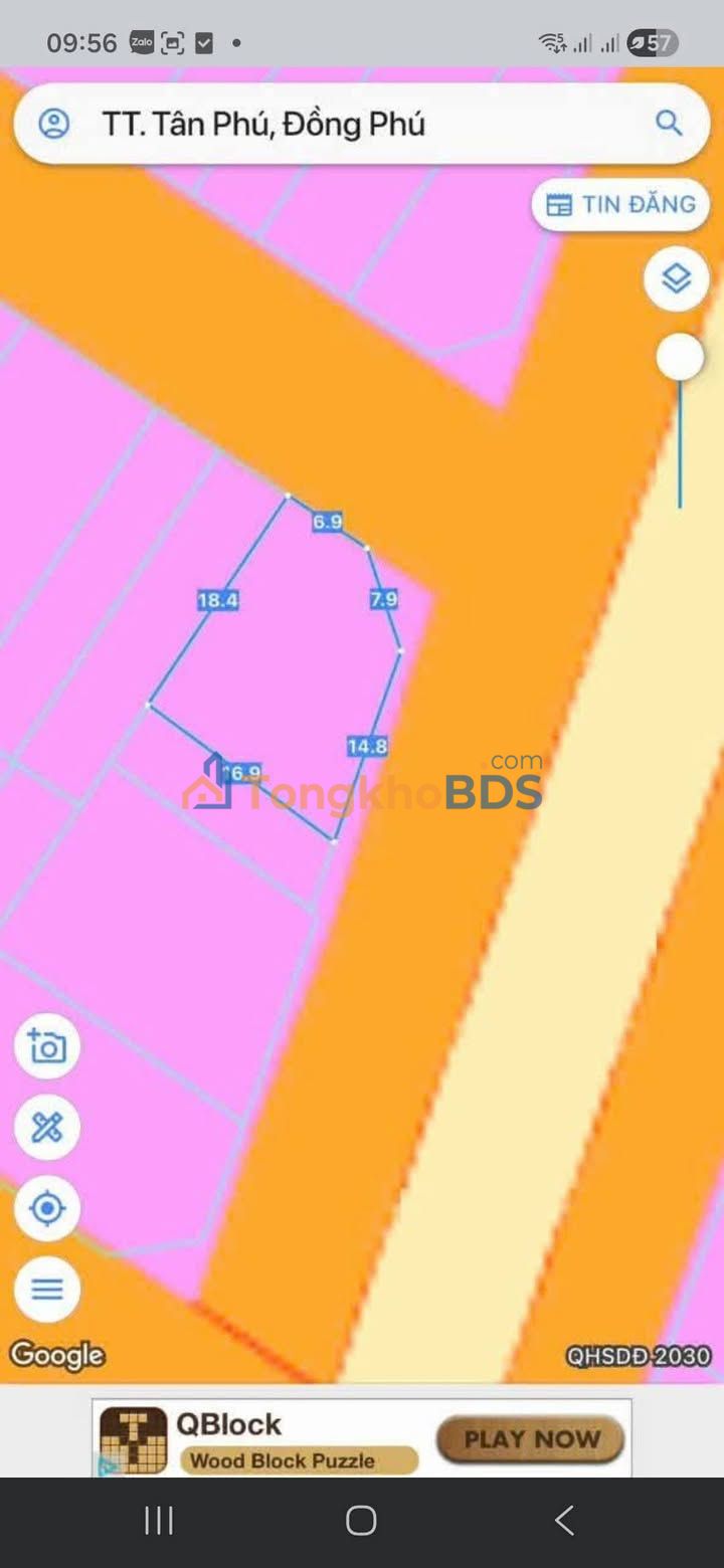 Đất tái định cư Đồng Phú - Bình Thạnh 306m² 2.1 tỷ - Sổ đỏ chính chủ