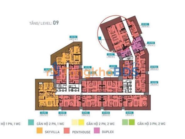 Căn hộ EcoRiverSide Lê Duẩn 258m² 13,686 tỷ - View đẹp