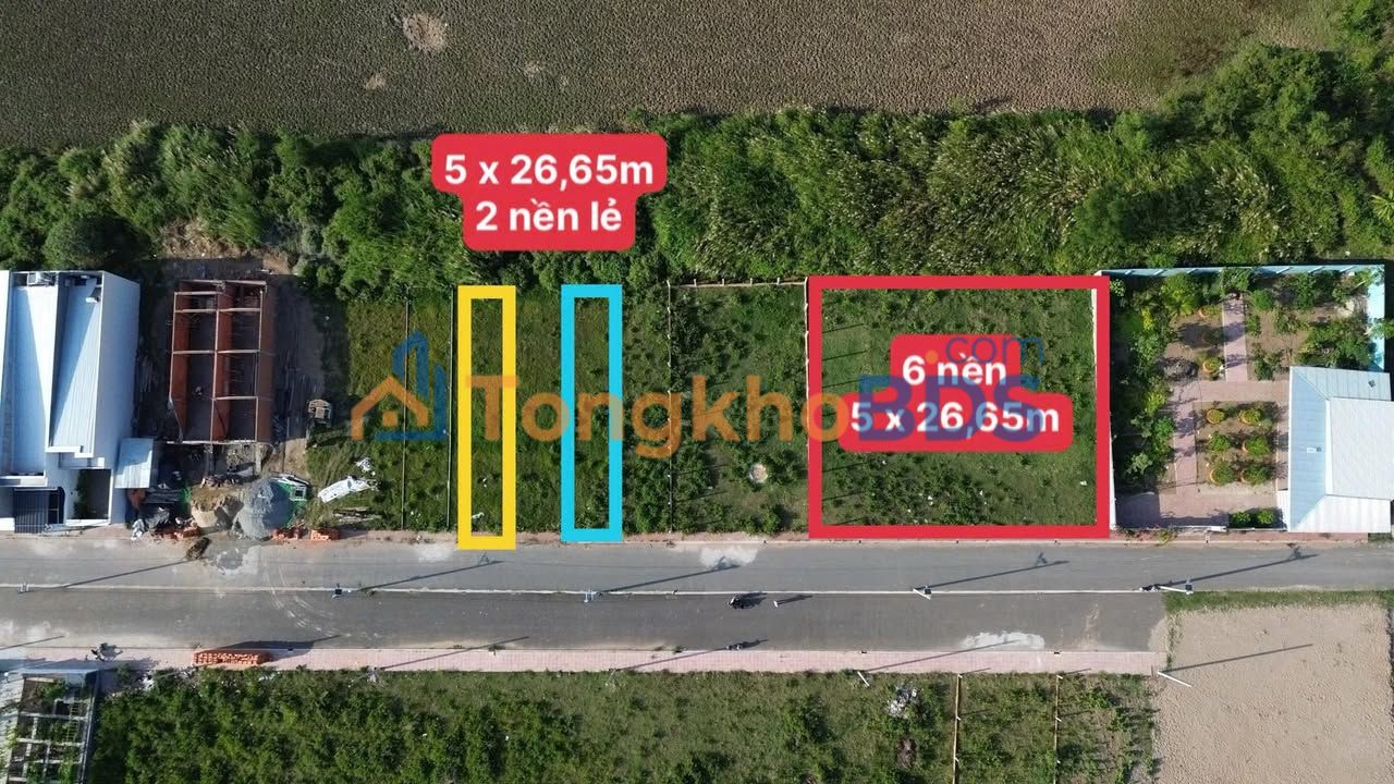 Đất nền Trà Vinh 133m² 1 tỷ - Sổ đỏ chính chủ
