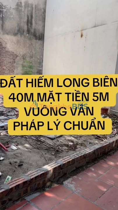 Đất nền Cự Khối Long Biên 40m² giá thỏa thuận - Xây tự do