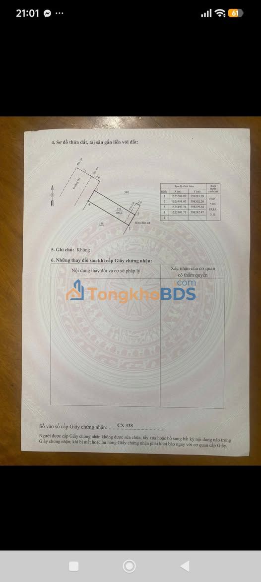 Đất nền Long Vân Hoài Nhơn 100m² 2.45 tỷ - Sổ đỏ chính chủ