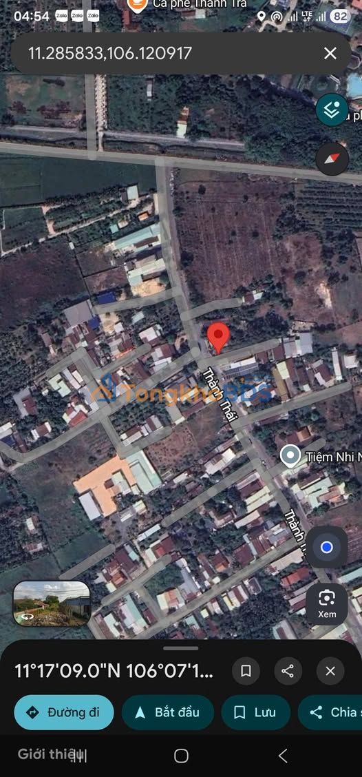 Đất Thành Thái Hòa Thành 245m² 1.75 tỷ - Sổ đỏ chính chủ