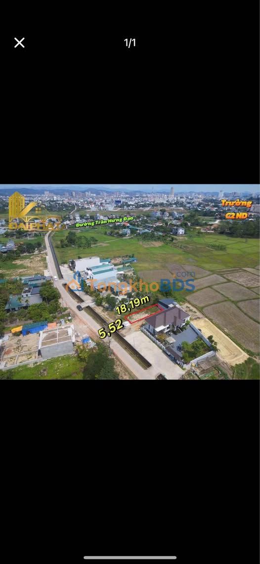 Đất Móng Cái Trần Nhân Tông 105m² thỏa thuận - Đường ô tô