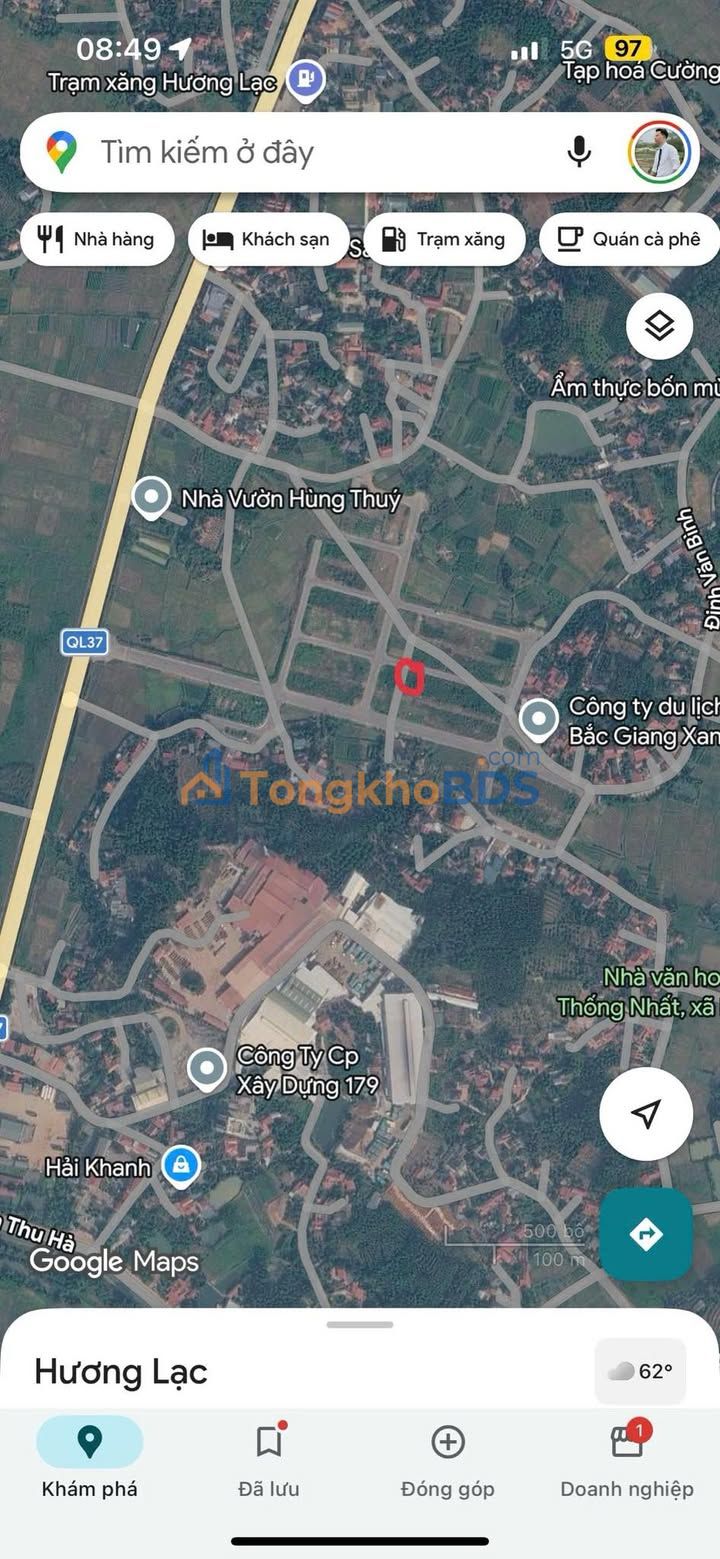 Đất Nền Hương Lạc 120m² - Sổ Sẵn - Cạnh QL1A, KCN Lạng Giang