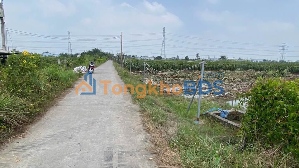 Đất nền Hòa Phú Bến Lức 200m² 590tr - Sổ đỏ chính chủ