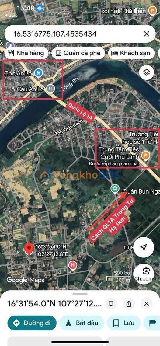 Đất nền Hương Trà 145m² giá 4xxtr - Giá tốt hiếm có