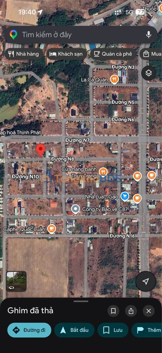 Đất nền Đường N8 Tân Phú 168m² 1,25 tỷ - Sổ đỏ chính chủ