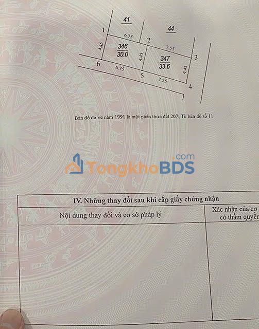 Đất Long Biên 34m² 5.85 tỷ - Sổ đỏ chính chủ