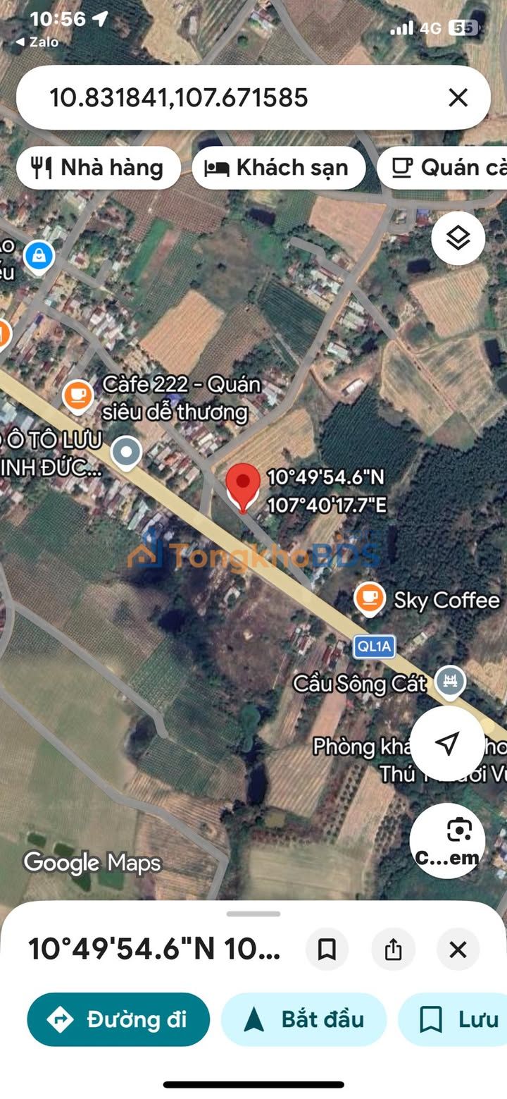 Đất nền Hàm Thuận Bắc QL1A 2.664m² 20 tỷ - Sổ đỏ chính chủ