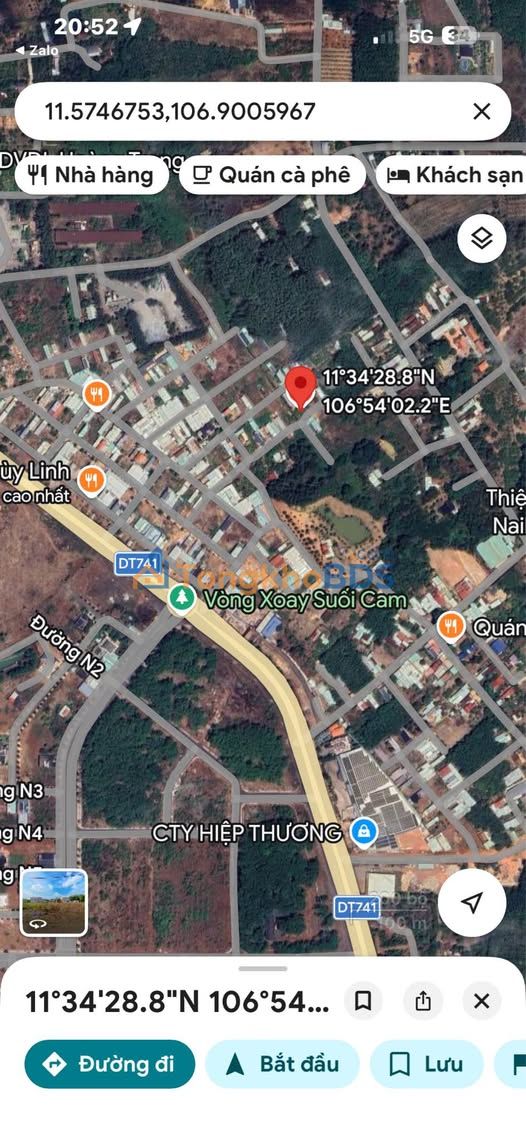 Đất nền DS1 Đồng Xoài 100m² 480 triệu - Đường ô tô