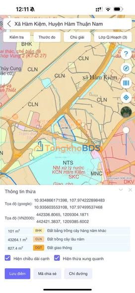 Đất Phan Thiết 4.4ha gần cao tốc Dầu Dây Hàm Kiệm - Sổ đỏ chính chủ