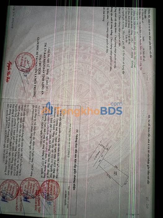 Đất nền Bến Lức Long An 200m² 6.6 tỷ - Sổ đỏ chính chủ