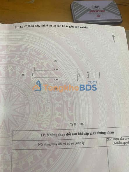 Đất nền T1 Chơn Thành 150m² 900-999 triệu - Thổ cư 100%