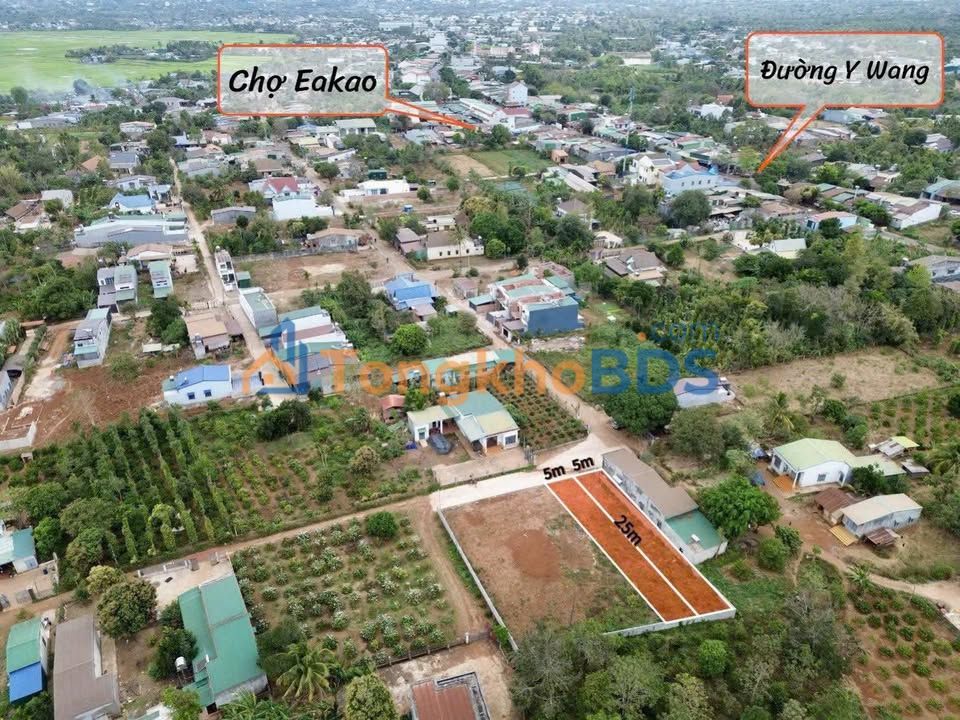 Đất Nền Buôn Ma Thuột 125m² Sổ Đỏ Thổ Cư - Ngay Chợ Ea Kao