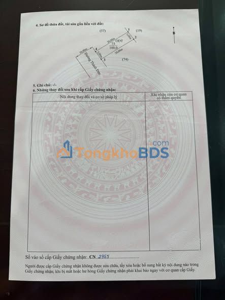 Đất nền Dương Kinh 100m² giá thỏa thuận - Sổ đỏ chính chủ