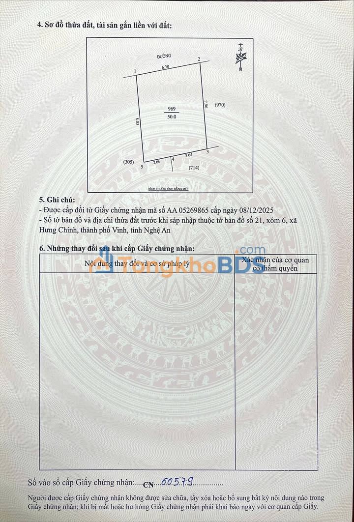 Đất nền Quang Trung Vinh 50m² giá mềm - Sổ đỏ chính chủ