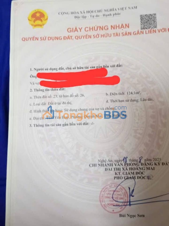 Đất nền Mai Hùng Hoàng Mai 120m² 400-499 triệu - Tiềm năng tăng giá