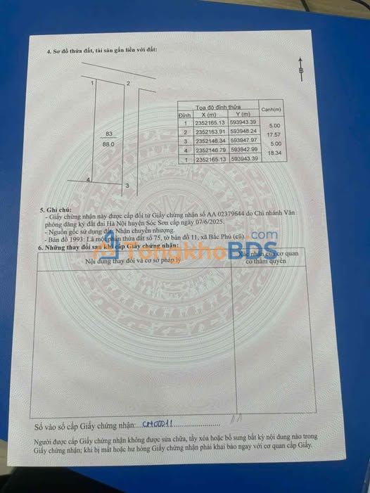 Đất nền Bắc Vọng Đức Hoà 180m² 2 tỷ - Đường to ô tô