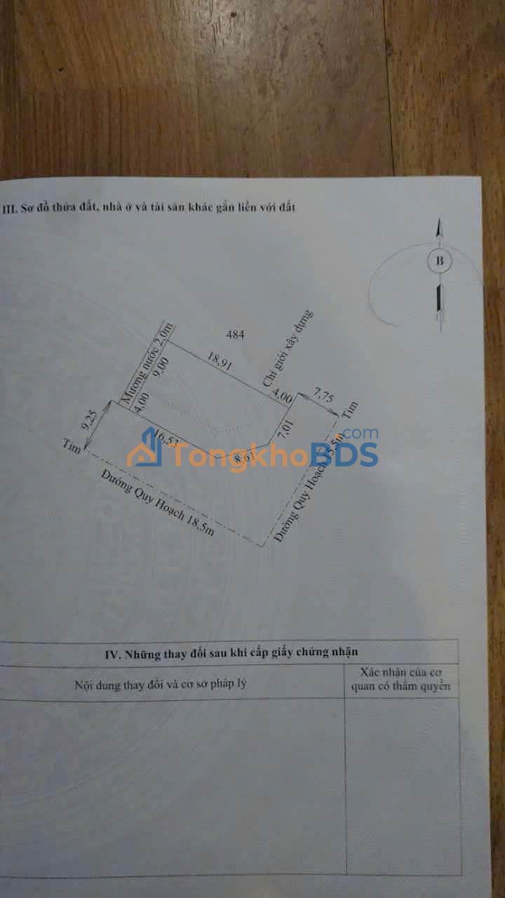 Đất nền Thuỷ Dương 3 Huế 277m² 3x triệu - Sổ đỏ chính chủ