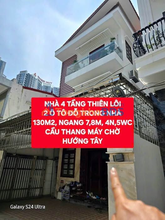Townhouse Võ Nguyên Giáp – Lê Chân 130m² giá 9 tỷ – Chính chủ bán gấp