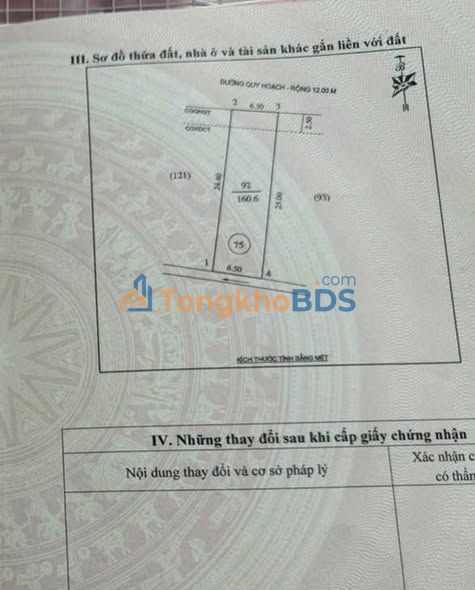 Đất nền Lý Thường Kiệt Vinh 161m2 7 tỷ - Sổ đỏ chính chủ