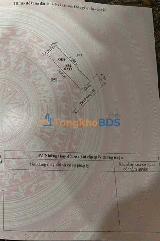 Đất nền Đông Hương Thanh Hóa 62m² 5 tỷ - Đường to ô tô