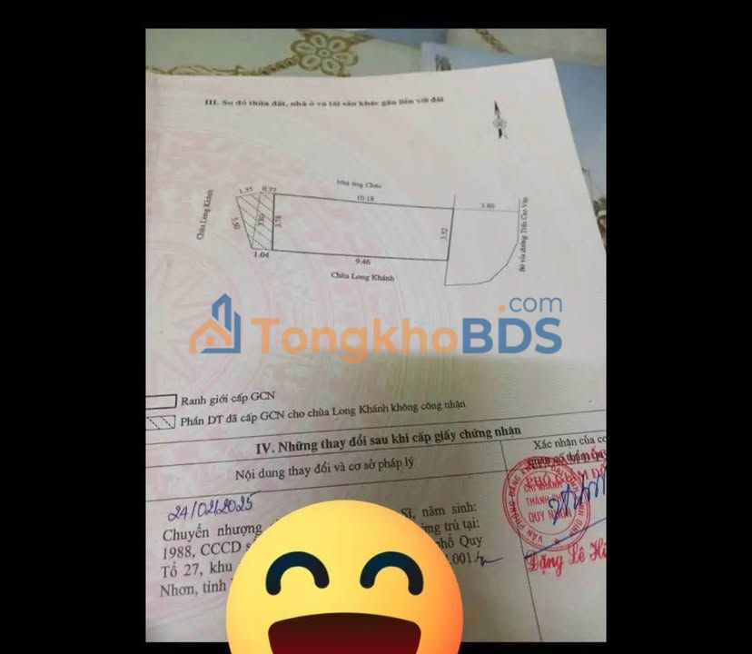 Nhà mặt tiền Trần Cao Vân Quy Nhơn 36m² 4.65 tỷ - Chính chủ