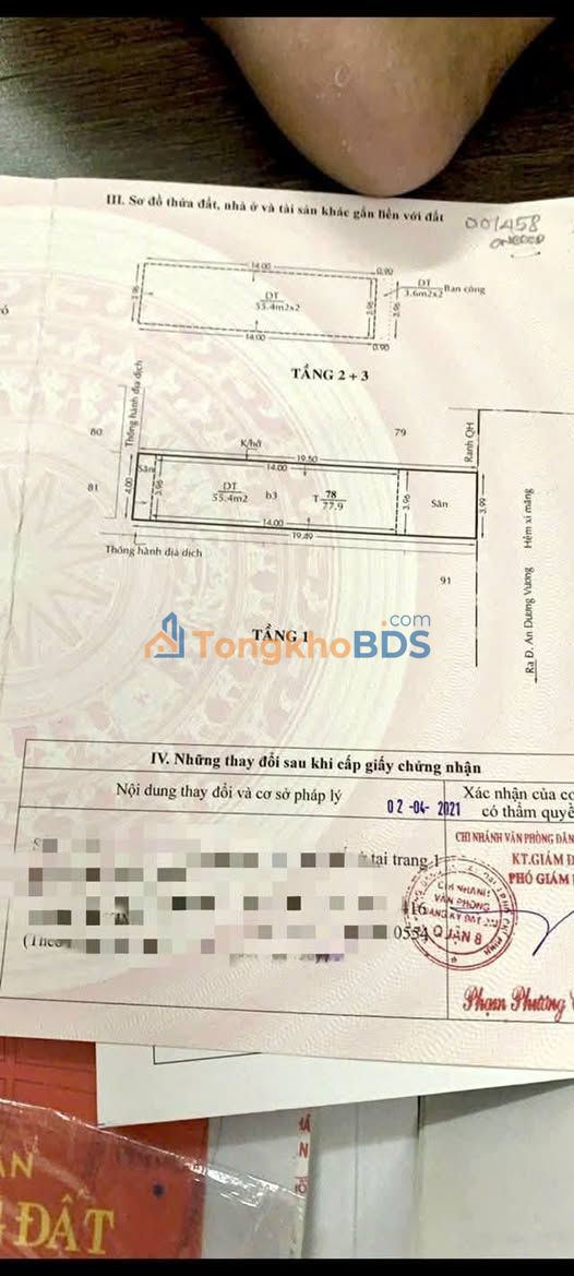 Nhà An Dương Vương Q6 78m² 6,9 tỷ - Chính chủ bán