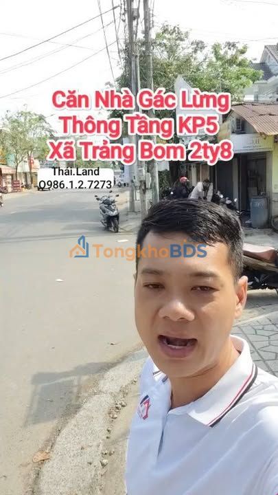 Nhà Trảng Bom Kp5 105m² 2.8 tỷ - Ô tô vào tận nhà