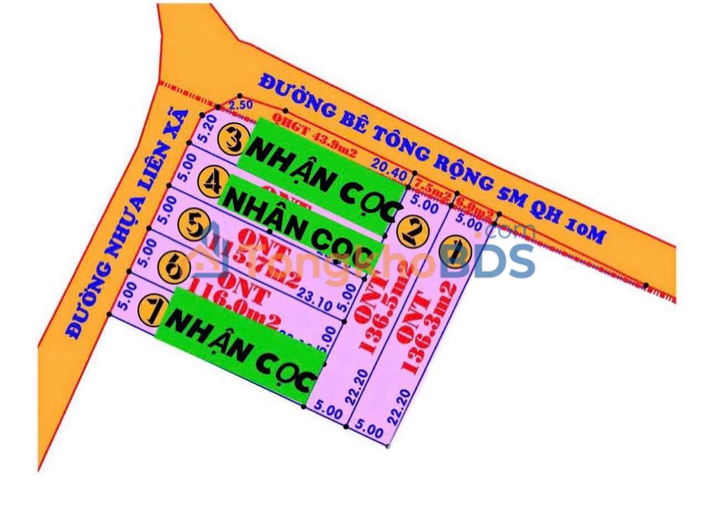 Đất nền Suối Tiên 136m² giá 699tr - Sổ đỏ chính chủ