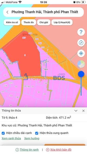 Đất nền Phú Thủy Phan Thiết 147m² 2.2 tỷ - Đường to ô tô