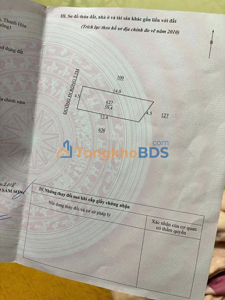 Đất nền Quảng Cư Sầm Sơn 60m² giá 600 triệu - Tiềm năng tăng giá