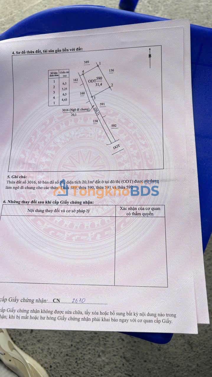 Nhà 3 Tầng 31m² Chợ Đậu, TP Thái Bình - Giá 2.x Tỷ
