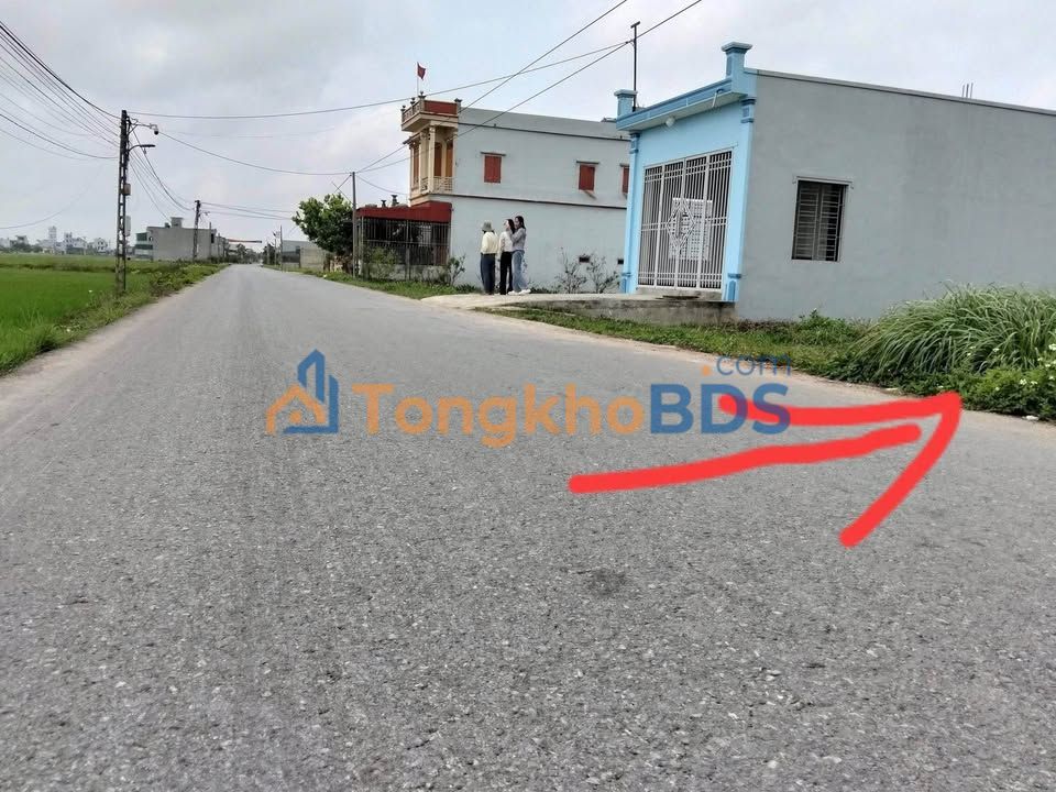 Đất Mặt Đường Trục Huyện Nam Hà - Tiền Hải 125m² Sổ Đỏ Trao Tay