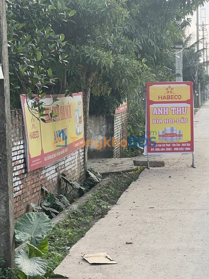 Đất nền Song Phương Hoài Đức 290m² thỏa thuận - Sổ đỏ chính chủ