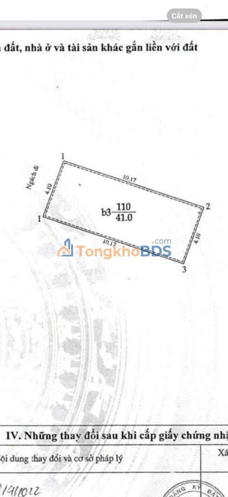 Nhà riêng Thái Hà 41m² 22 tỷ - Ô tô vào tận nhà