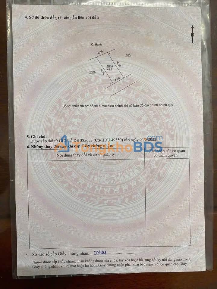 Nhà 5 Tầng 41.7m² Vân Côn, Hoài Đức - Ô Tô Đỗ Cửa, Sổ Đỏ Chính Chủ