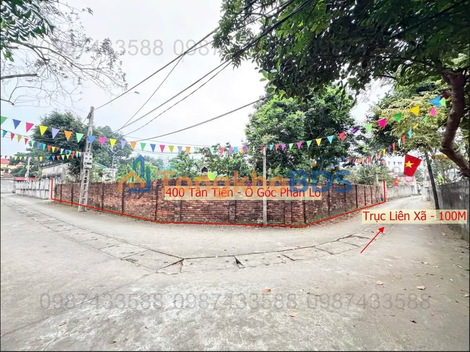 Đất nền Tân Tiến Chương Mỹ 400m² - Đường to ô tô vào đất